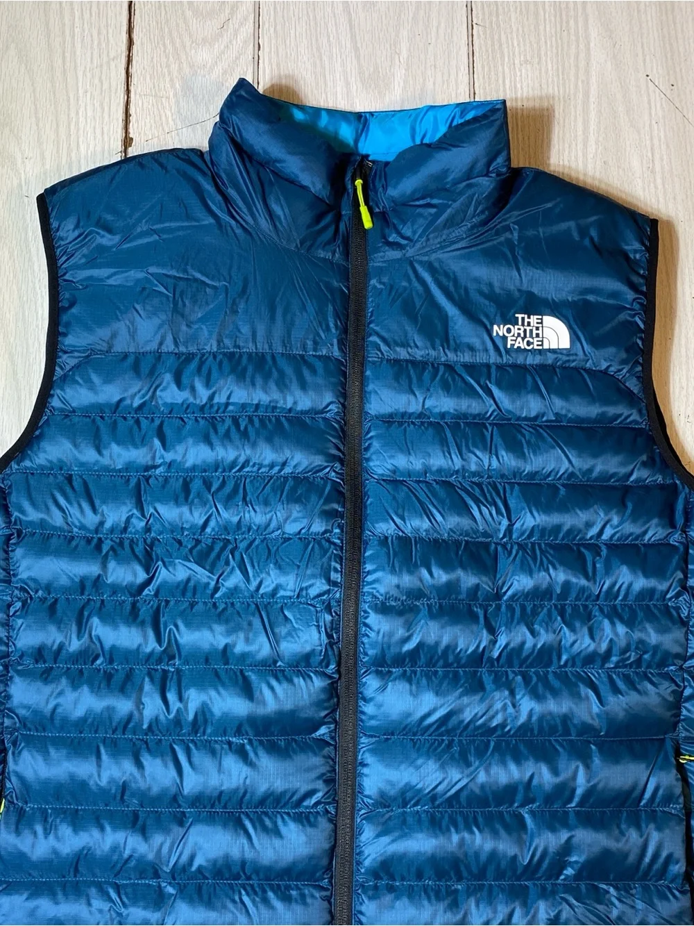 The North Face Men’s Blue Puffer Vest - Size XL